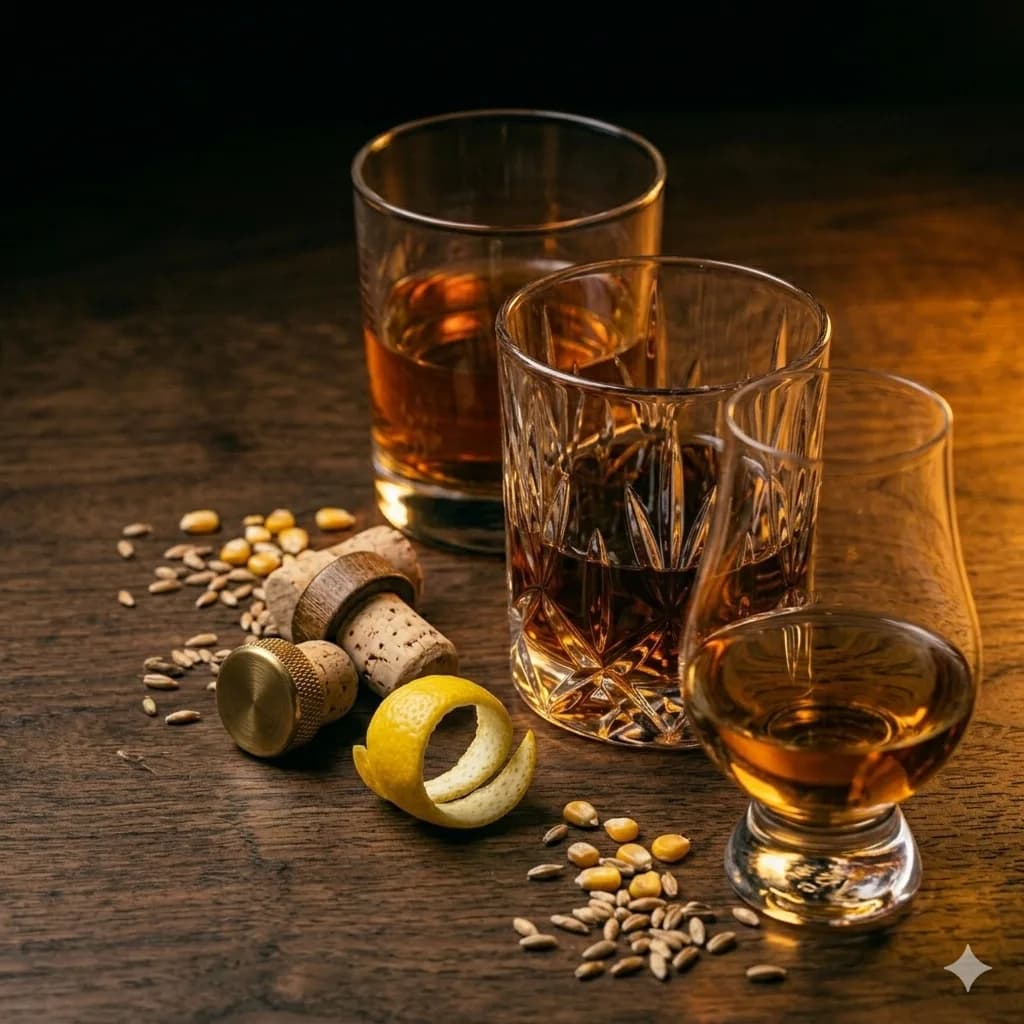 Whiskey Beyond Bourbon — Scotch, Irish, Japanese, rye — what makes each one different.