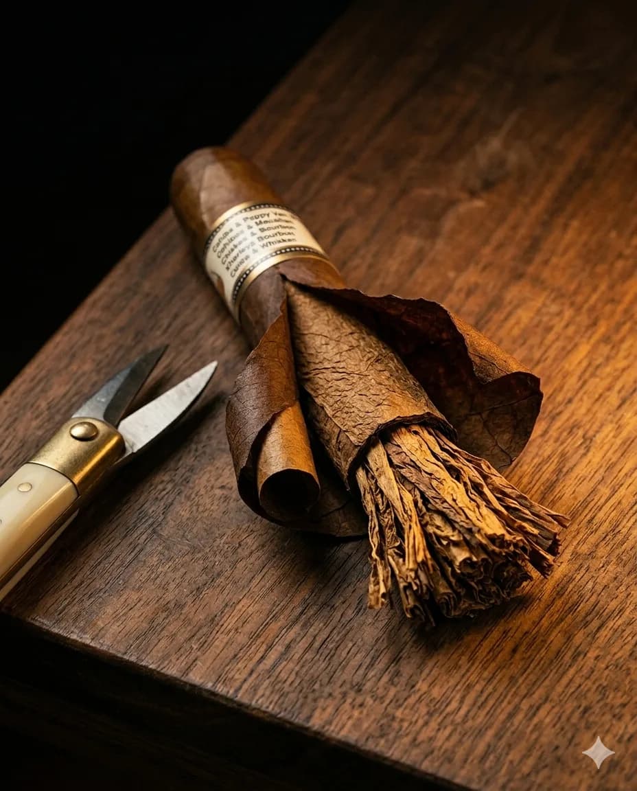 Cigar Anatomy 101 — Wrapper, binder, filler — and the 5-second pre-light test.