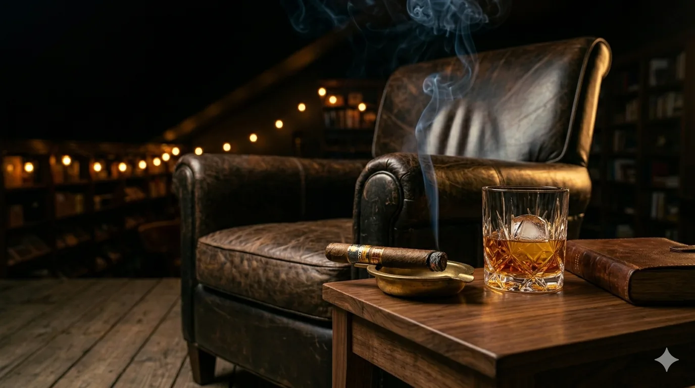 Etiquette + The Lifestyle — Lounges, hosting, the smell question, and the solo cigar.