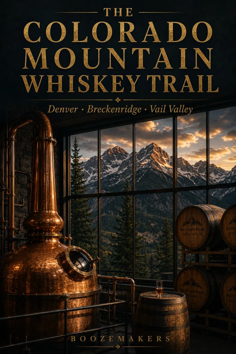 The Colorado Mountain Whiskey Trail 5-Day Itinerary — printable PDF cover