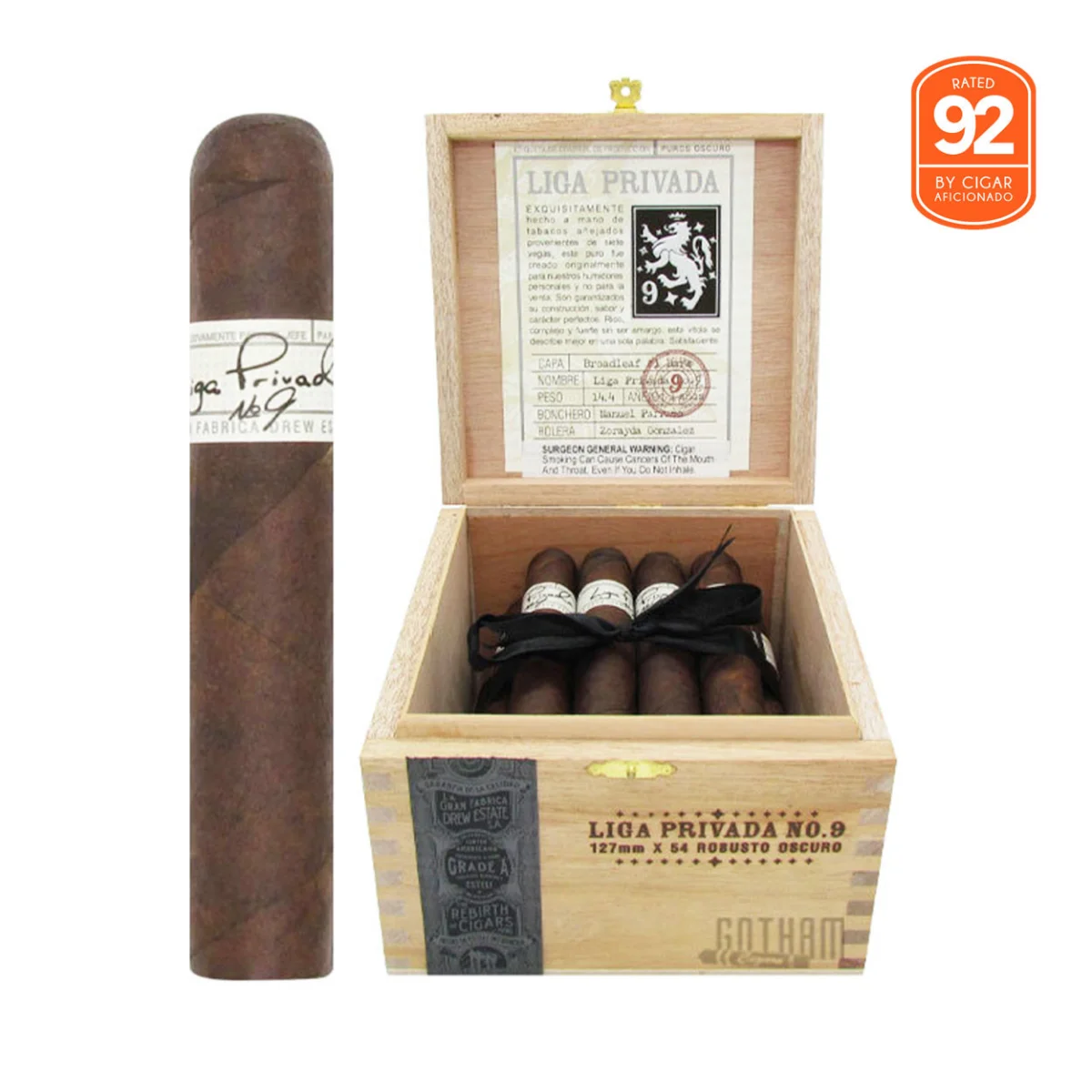 Liga Privada No. 9 Robusto