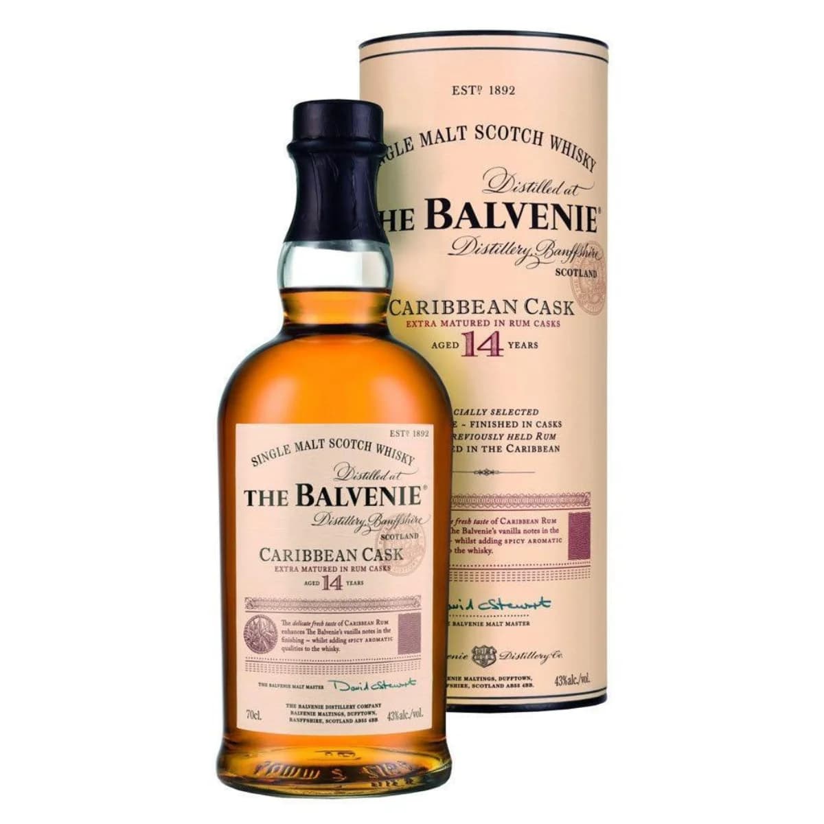 The Balvenie 14 Year Old Caribbean Cask
