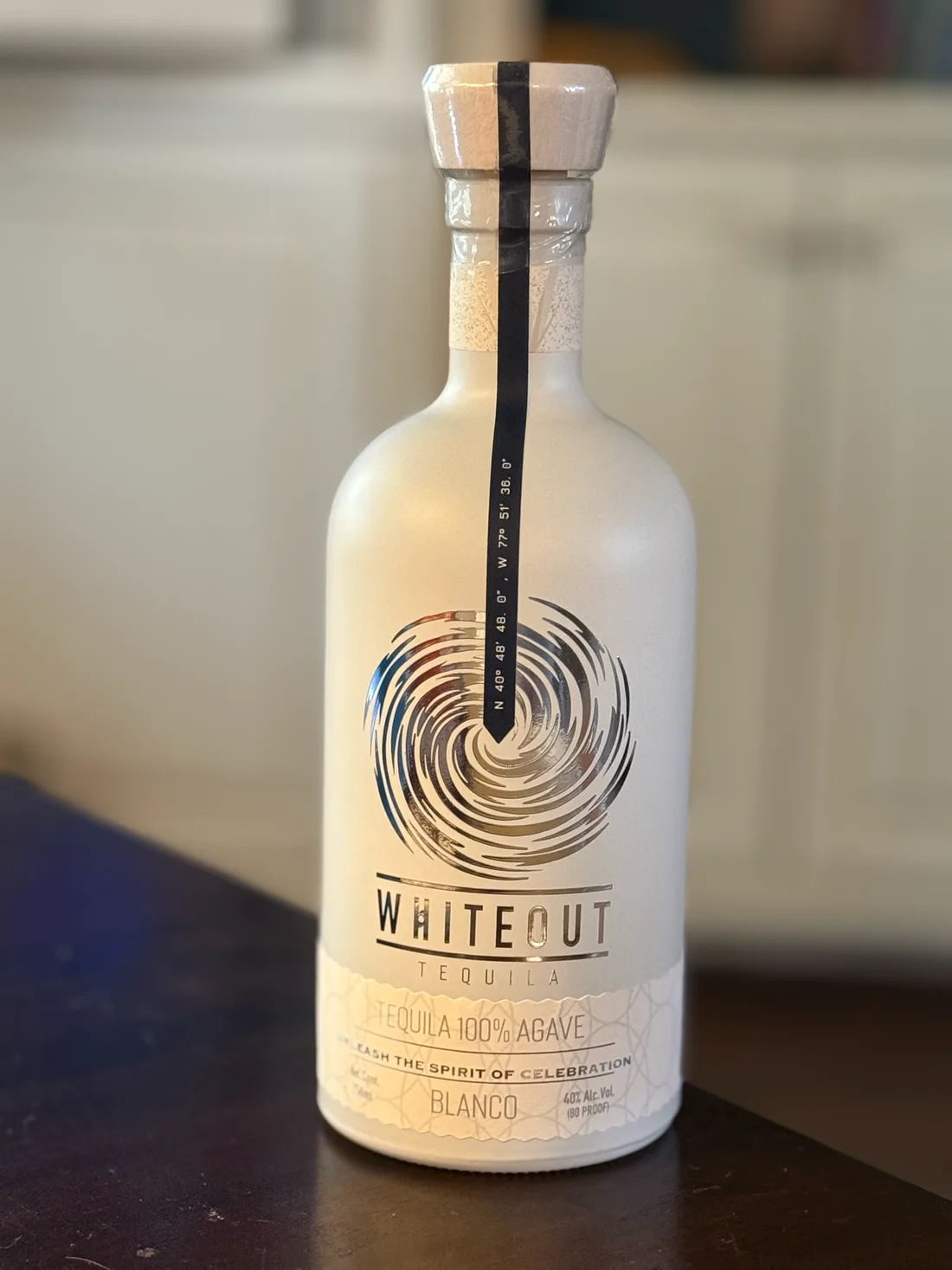 Whiteout Tequila Blanco bottle — BoozeMakers review