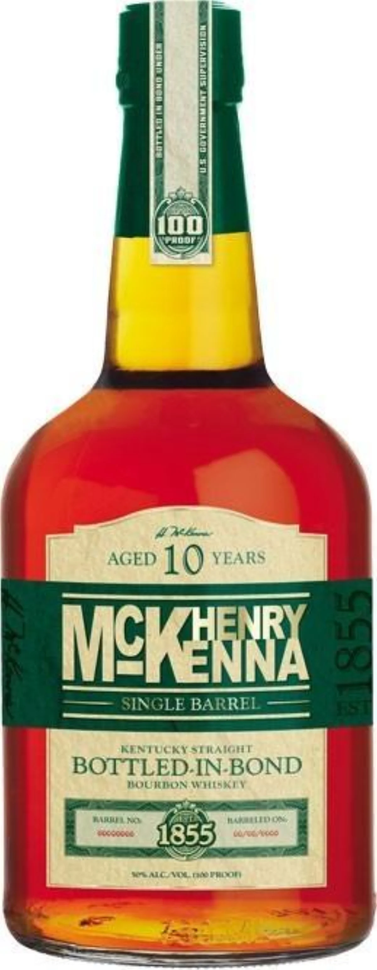 Henry McKenna 10 Year Bottled-in-Bond