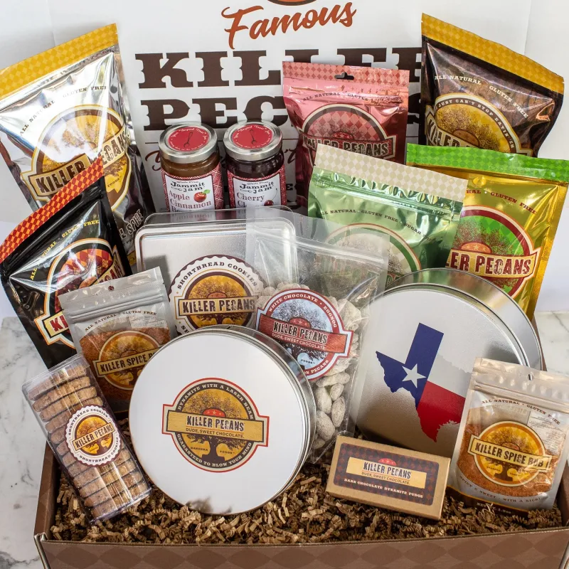 Killer Pecans Texas Box Set by Bandera Foods