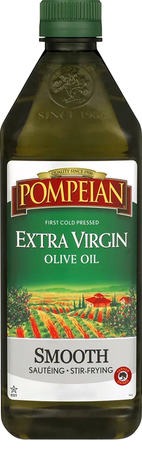 Pompeian Robust Extra Virgin Olive Oil bottle